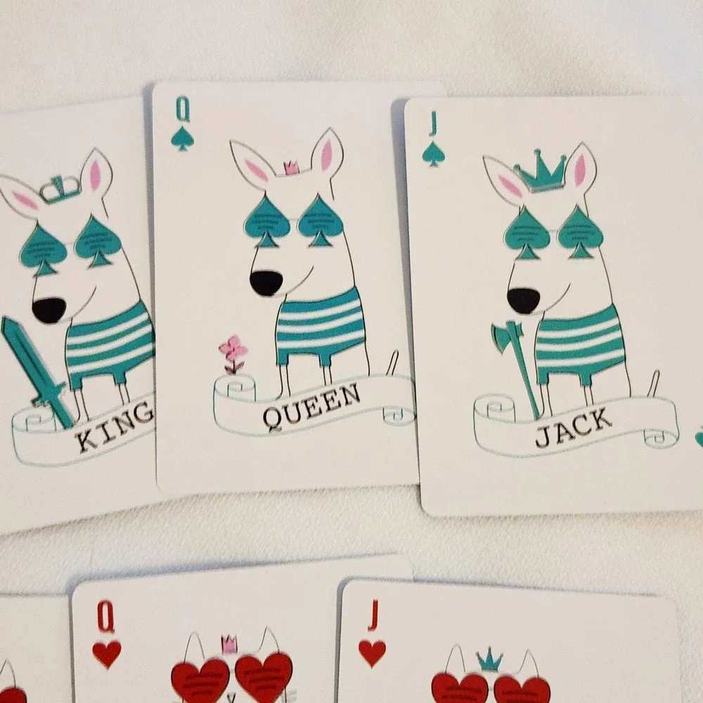 Skechers Playing Cards Manhattan Beach Surf Dog Standard Size w 1 Joker